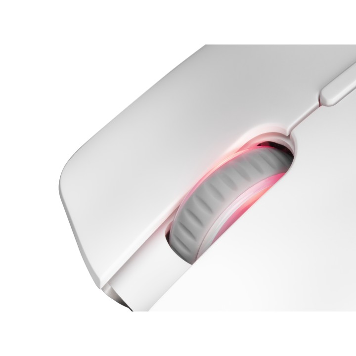 Ratón Mars Gaming RGB USB-A 12400dpi Blanco (MMAXW)