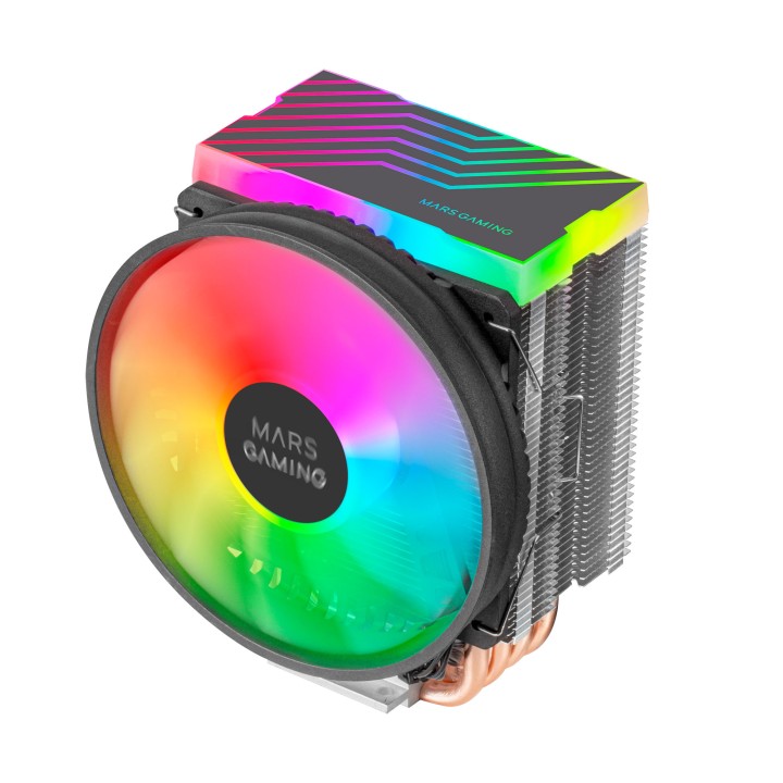Ventilador Mars Gaming 110mm 160W ARGB Negro (MCPU44)