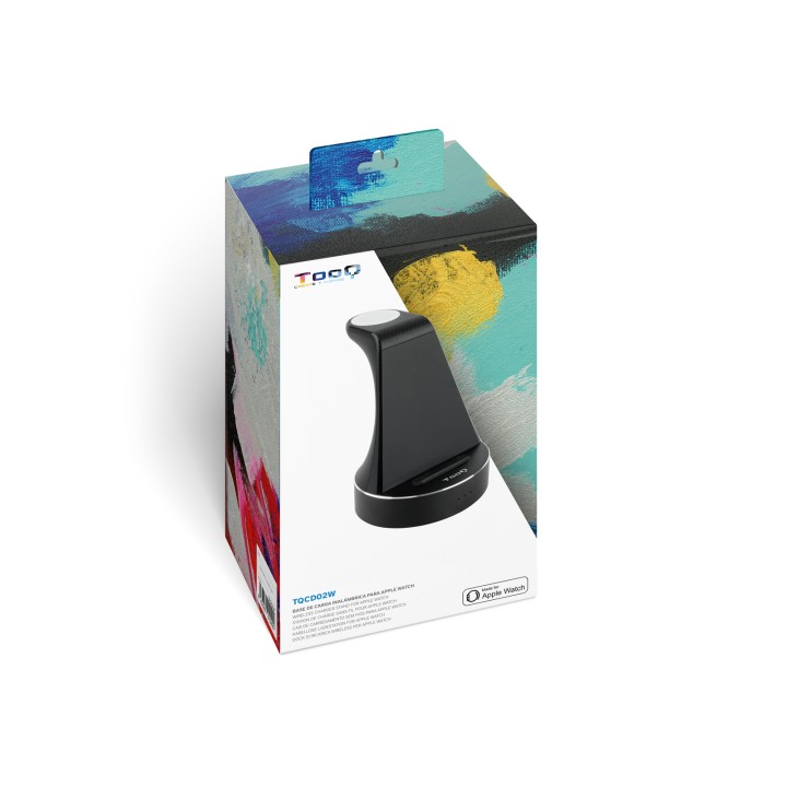 Base Carga TooQ Wireless Apple Watch iPhone (TQCD02W)