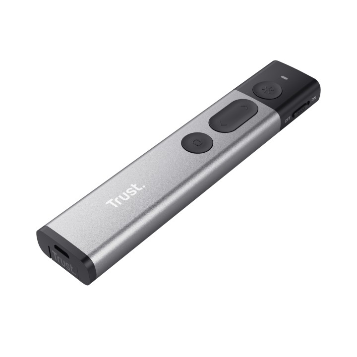 Presenter Trust Kazun RF 2.4GHz Gris/Negro (23333)