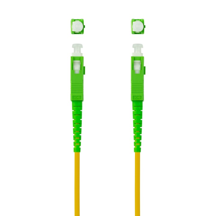 Fibra Nanocable SC/APC-SC/APC 20m Amarillo (10.20.0020)