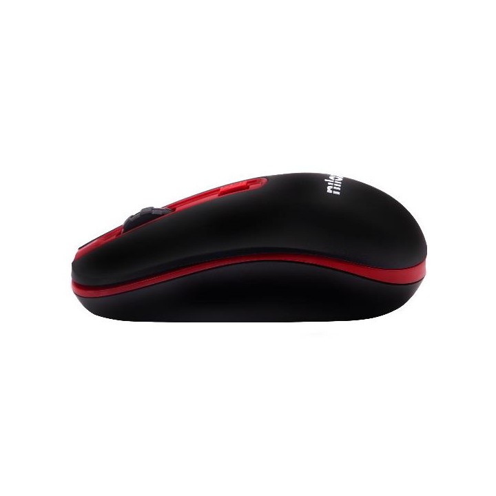 Ratón NILOX Wireless 1000dpi Negro/Rojo (NXMOWI2002)