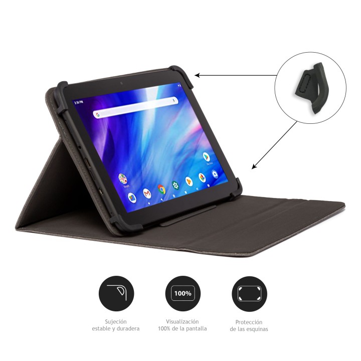 Funda NILOX Universal 9.7"-10.5" Gris (NXFB005)