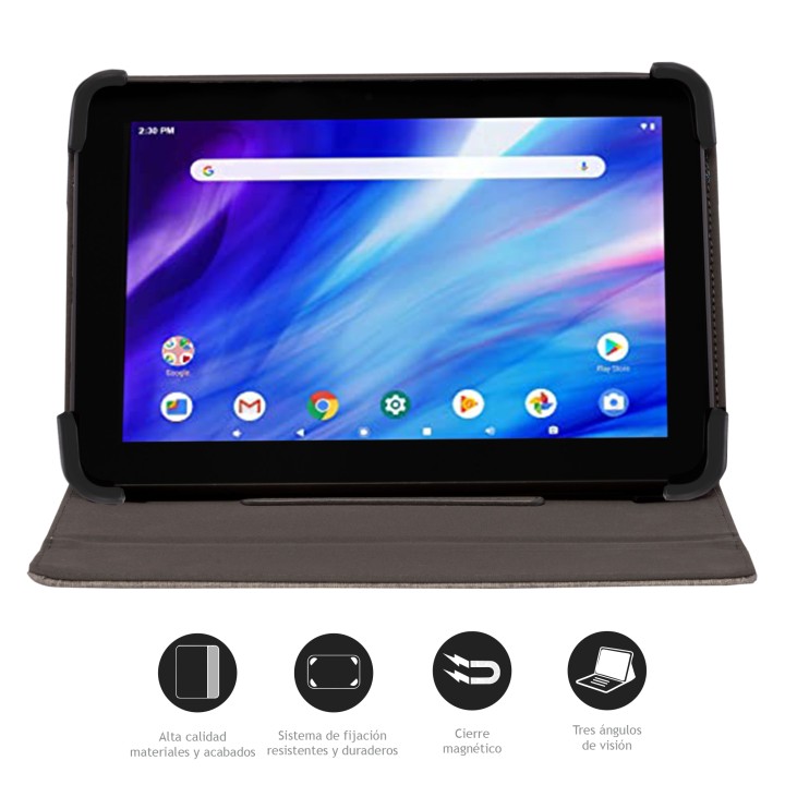 Funda NILOX Universal 9.7"-10.5" Gris (NXFB005)