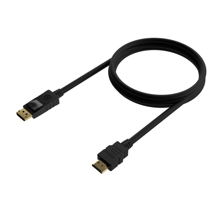Cable AISENS DP/M a HDMI A/M 1.5m Negro (A125-0551)