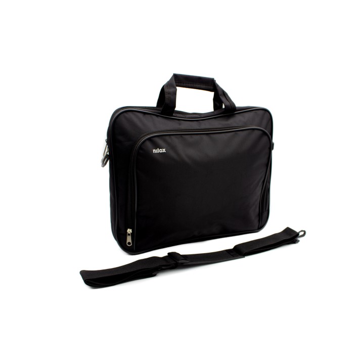 Maletín+Ratón NILOX Essential 15.6" Negro (NXMOS4156BK)