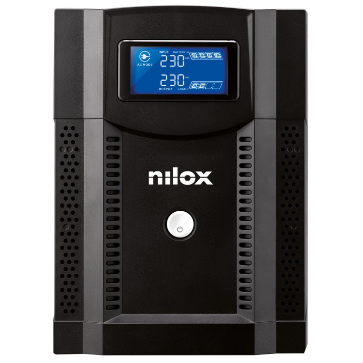 S.A.I. NILOX 3000VA 2100W Negra (NXGCLISW3K2X9V2)