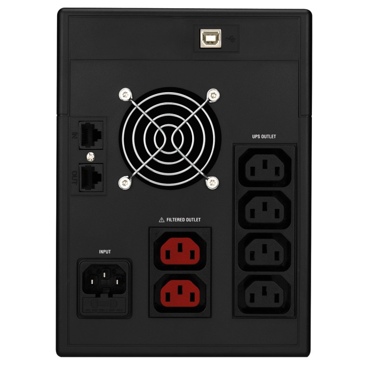 S.A.I. NILOX 3000VA 2100W Negra (NXGCLISW3K2X9V2)