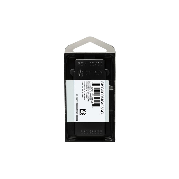 SSD Kingston KC600 256Gb mSata SATA3 3D (SKC600MS/256G)
