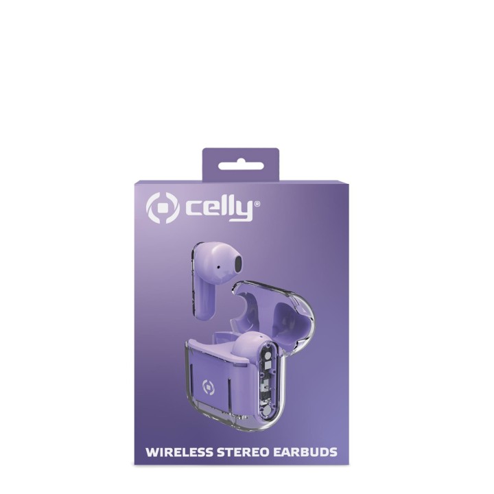Auriculares CELLY TWS Intraurales Violeta (SHEERVL)