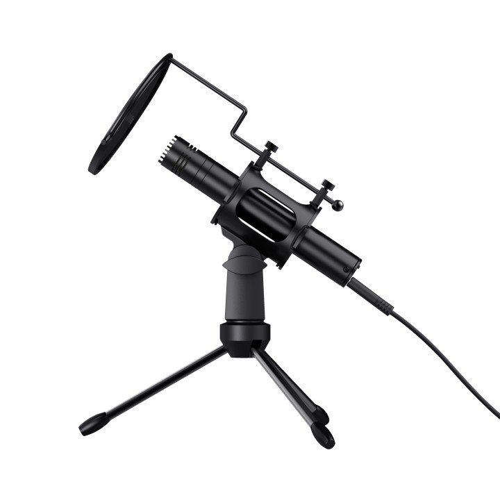 Micrófono Trust GXT241 Velica USB Trípode Negro (24182)