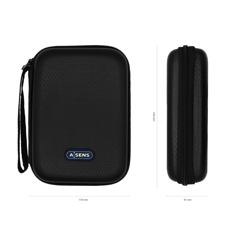 Funda AISENS Caja HD Externa 2.5" Negro (ASBG-001-BK)