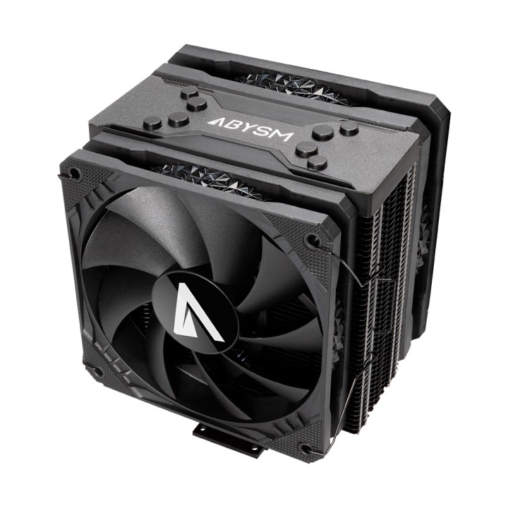 Ventilador Abysm Snow IV 2x120mm 200W Negro (AB832406)
