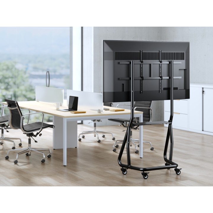 Soporte de Suelo EQUIP 60"-105" Ruedas 100Kg (EQ650609)