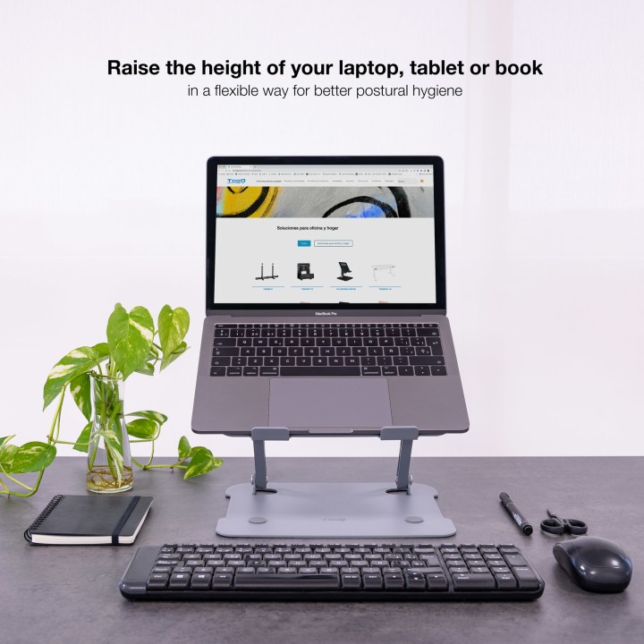 Soporte TooQ 11"-17.3" Portátil/Tablet (TQLRS0012-AL-G)
