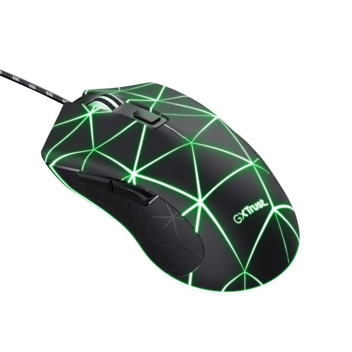Ratón Gaming Trust GXT133 LOCX Óptico USB Negro (22988)