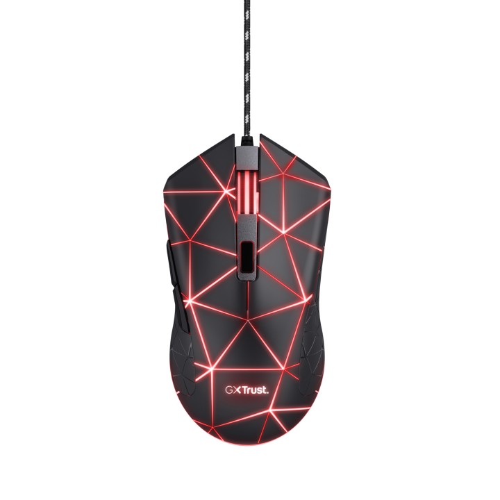 Ratón Gaming Trust GXT133 LOCX Óptico USB Negro (22988)