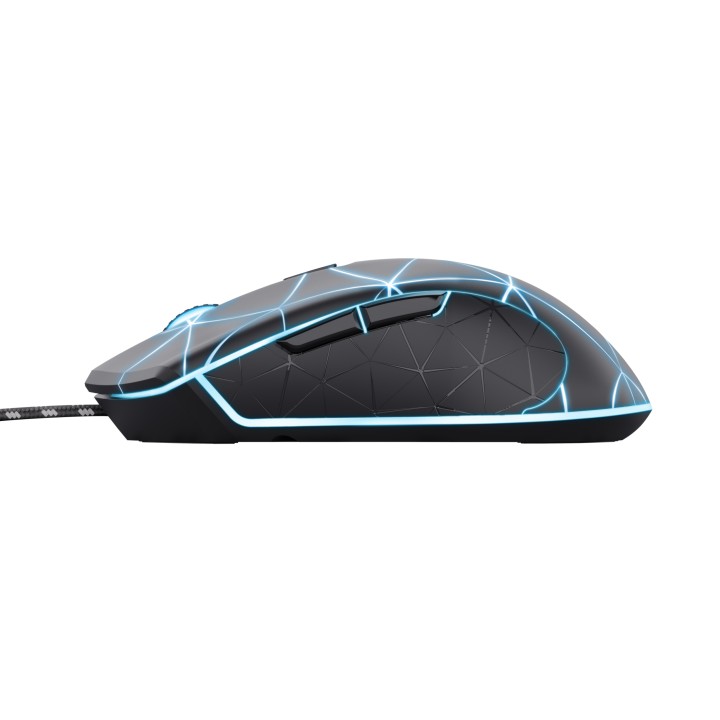 Ratón Gaming Trust GXT133 LOCX Óptico USB Negro (22988)