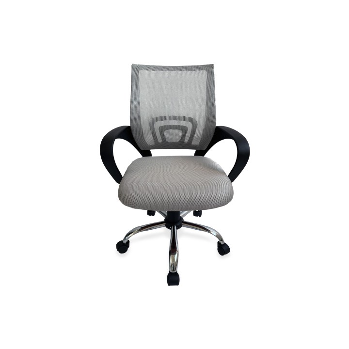 Silla de Oficina EQUIP Malla Gris Clara (EQ651015)
