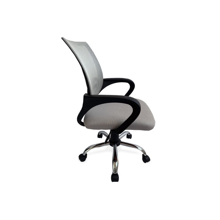 Silla de Oficina EQUIP Malla Gris Clara (EQ651015)