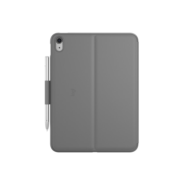 Funda con Teclado LOGITECH Slim Folio Gris (920-011426)