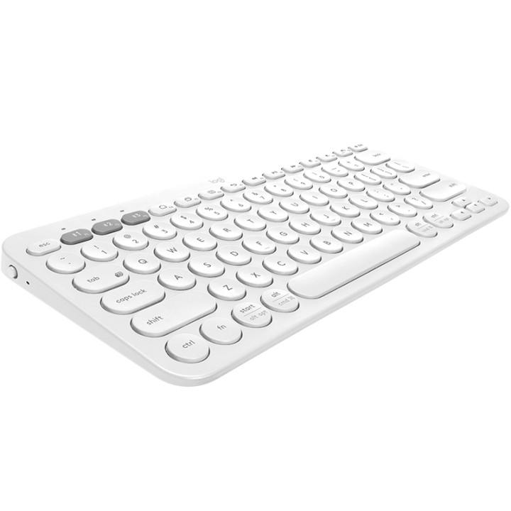 Teclado LOGITECH K380 BT Alemán Blanco (920-009584)