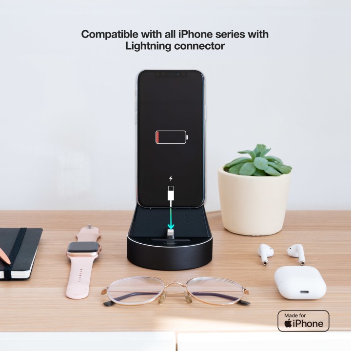 Base Carga TooQ Wireless Apple Watch iPhone (TQCD02L)