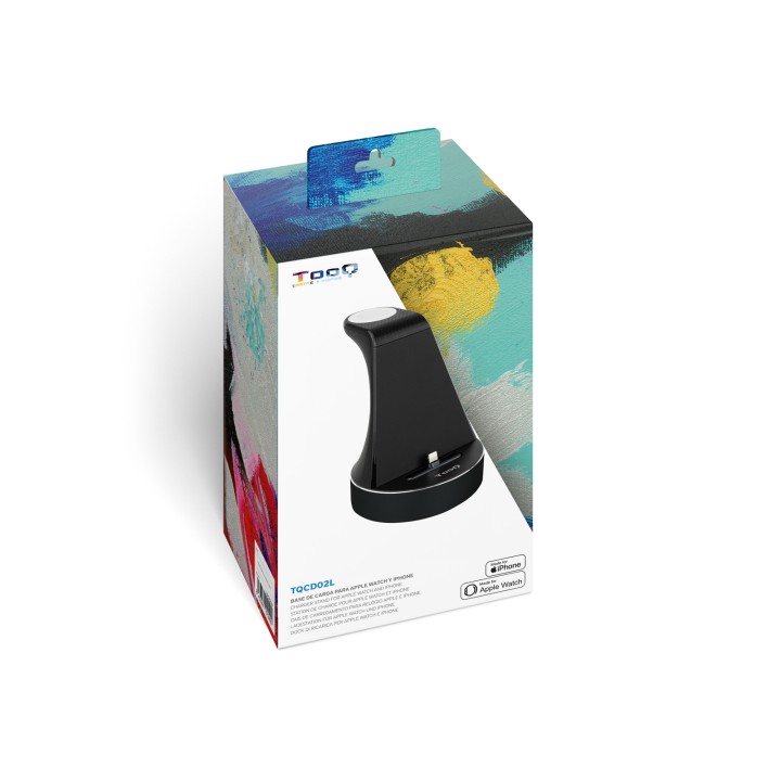 Base Carga TooQ Wireless Apple Watch iPhone (TQCD02L)