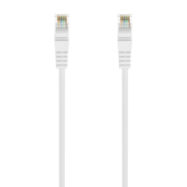 Cable AISENS RJ45 Cat.6a UTP 30cm Blanco (A145-0592)