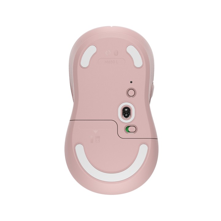 Ratón LOGITECH Signature M650 Wireless Rosa(910-006237)