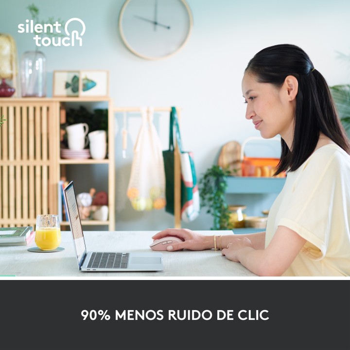 Ratón LOGITECH Signature M650 Wireless Rosa(910-006237)