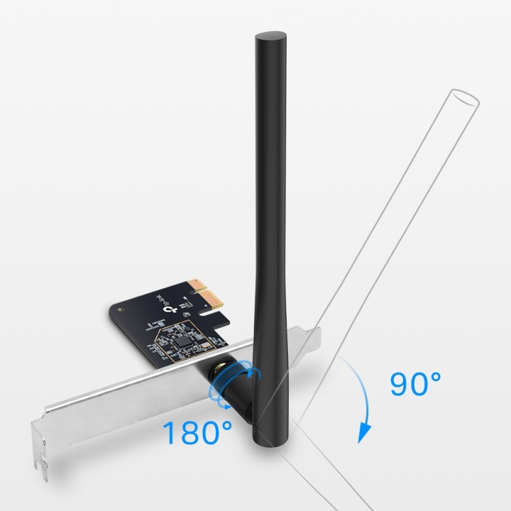 Adaptador TP-Link AC600 PCIe WLAN WiFi 6 (Archer T2E)