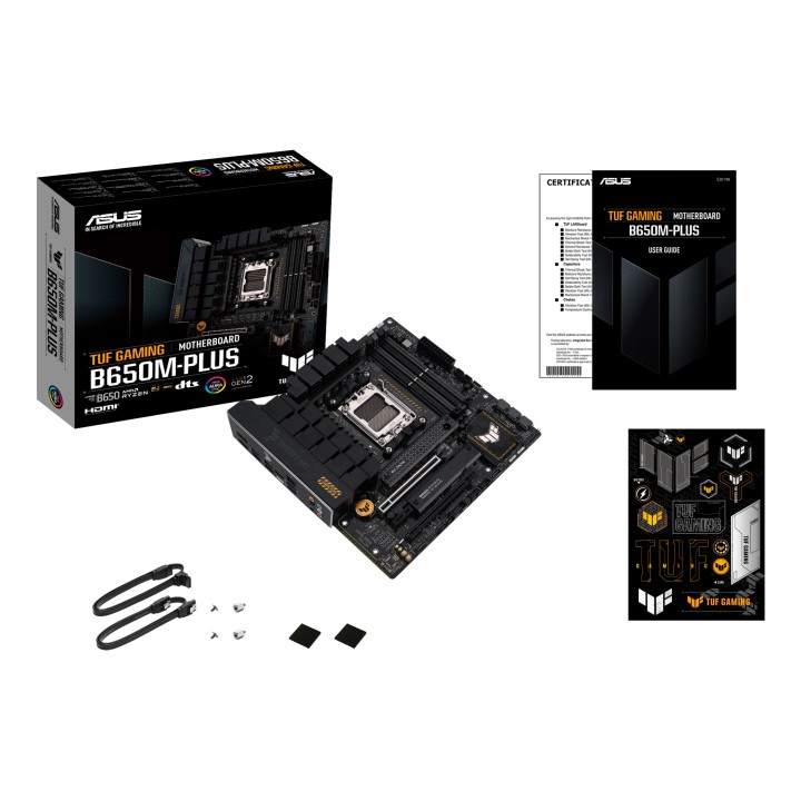 ASUS TUF GAMING B650M-PLUS:(AM5) 4DDR5 HDMI DP mATX