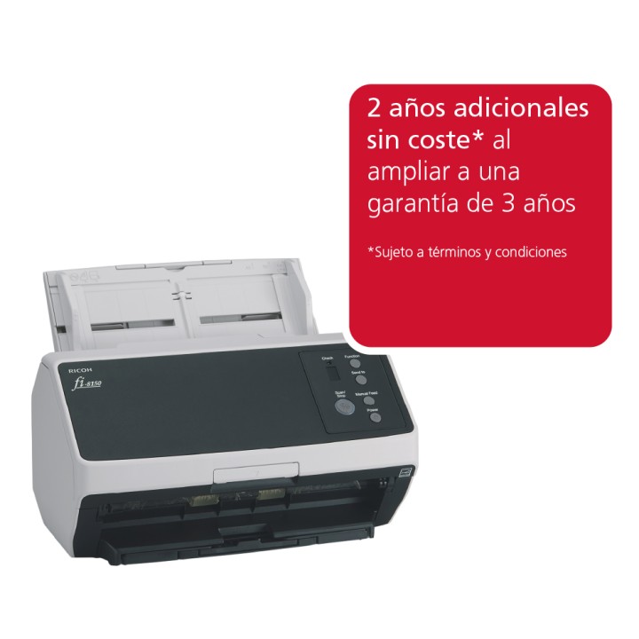 Escáner Ricoh FI-8150 A4 ADF Ethernet (PA03810-B101)