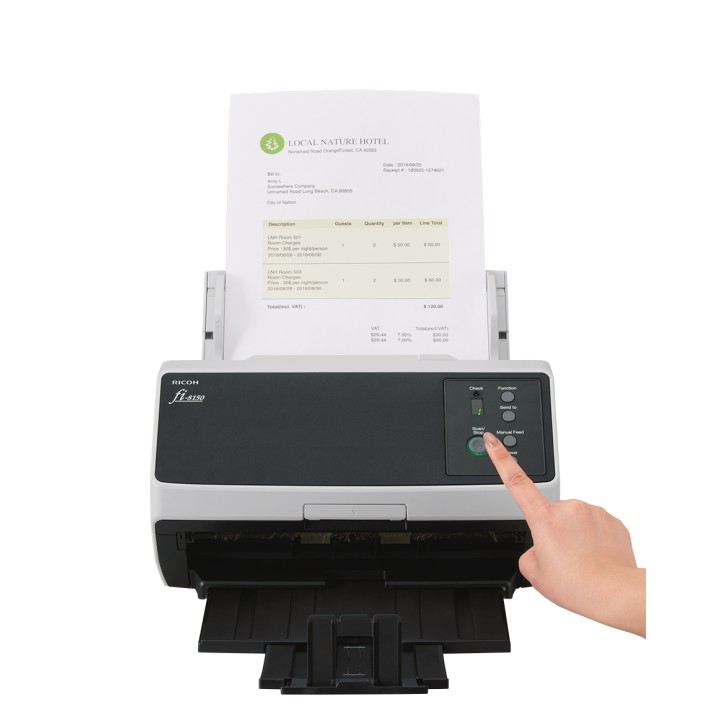 Escáner Ricoh FI-8150 A4 ADF Ethernet (PA03810-B101)