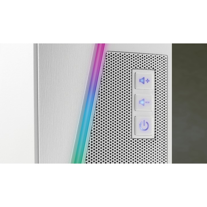 Altavoces Mars Gaming 2.0 BT 5.0 RGB 20W Blancos (MS7W)