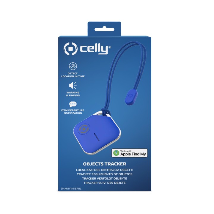 Smart Tag CELLY FINDER Azul (SMARTFINDERBL)