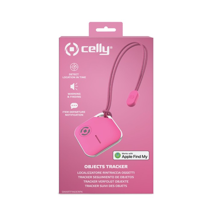 Smart Tag CELLY FINDER Rosa (SMARTFINDERPK)