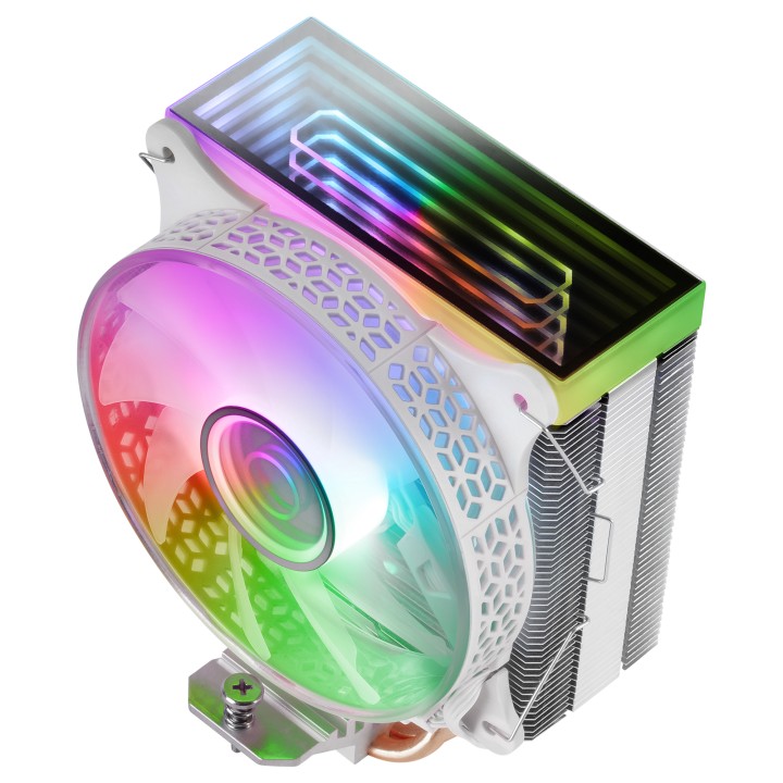 Ventilador Mars Gaming 120mm 180W ARGB Blanco (MCPUVRW)