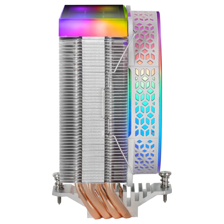 Ventilador Mars Gaming 120mm 180W ARGB Blanco (MCPUVRW)