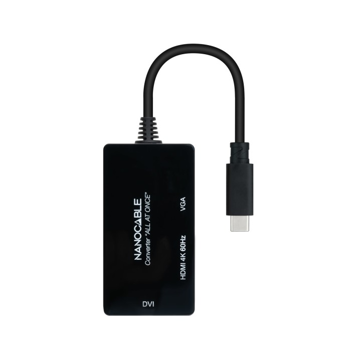 Adap Nanocable USB-C/M a HDMI/DVI/VGA (10.16.4301-ALL)