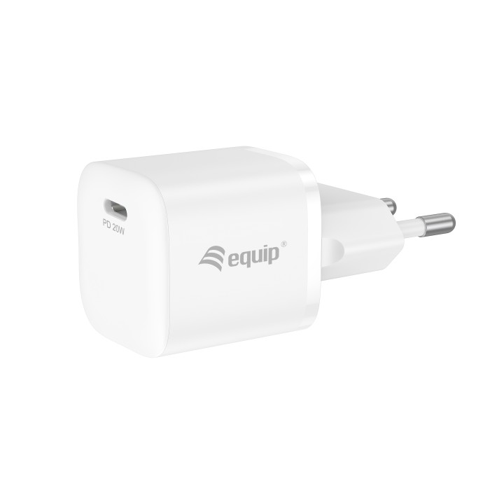 Cargador Pared EQUIP USB-C 20W Carga Rápida (EQ245520)