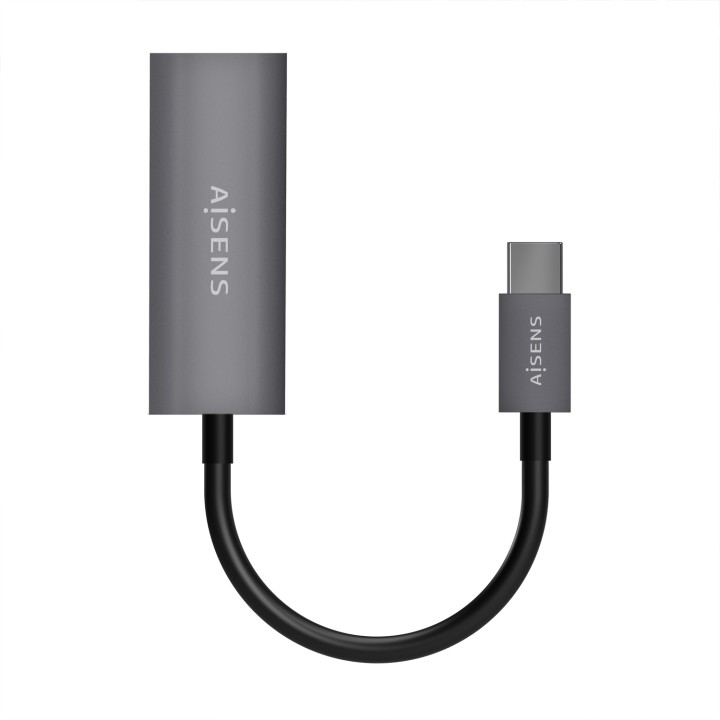 Adaptador AISENS USB-C/M a RJ45/H 15cm Gris (A109-0709)