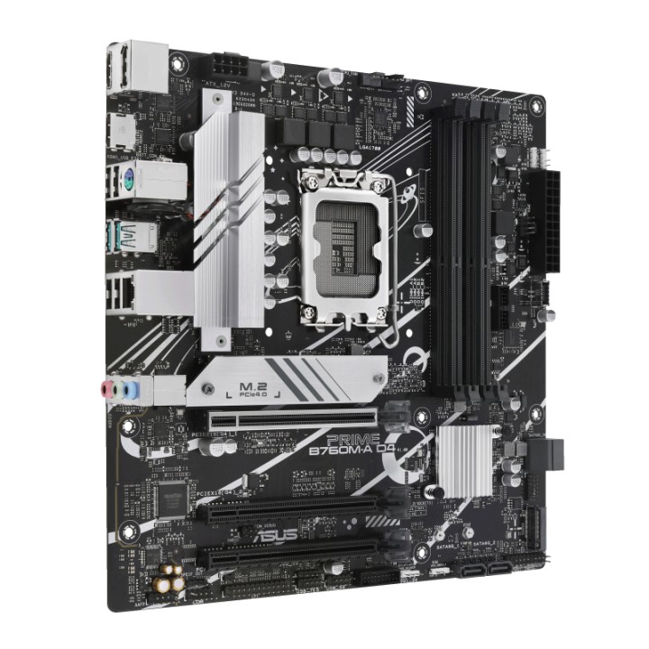 ASUS PRIME B760M-A D4-CSM: (1700) 4DDR4 HDMI DP mATX