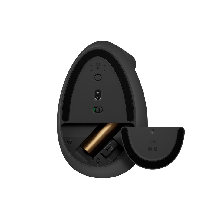Ratón LOGITECH Vertical RF BT Grafito (910-006473)