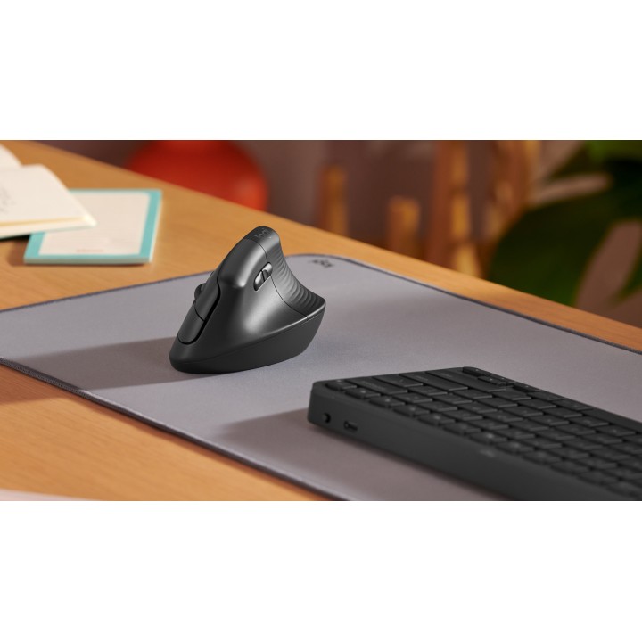 Ratón LOGITECH Vertical RF BT Grafito (910-006473)