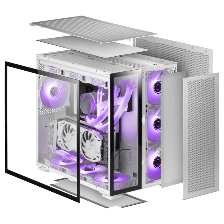 Caja Mars Gaming Custom XXL ATX mATX Negra (MCNOVA)