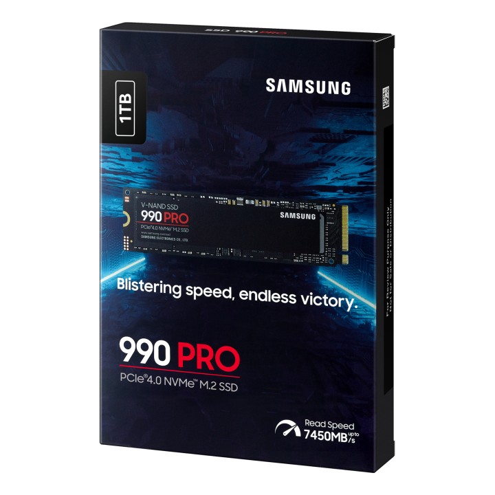 SSD Samsung 990 Pro 1Tb NVMe M.2 V-NAND (MZ-V9P1T0BW)