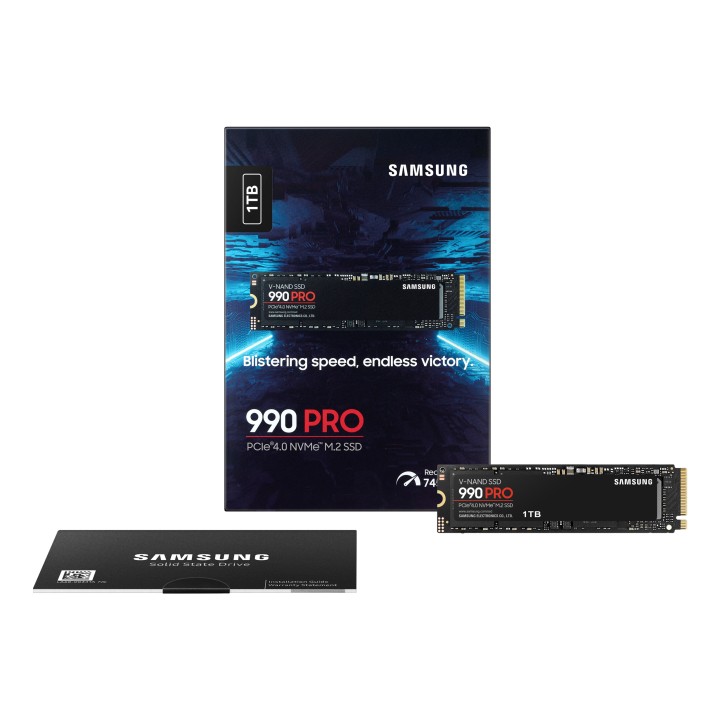 SSD Samsung 990 Pro 1Tb NVMe M.2 V-NAND (MZ-V9P1T0BW)