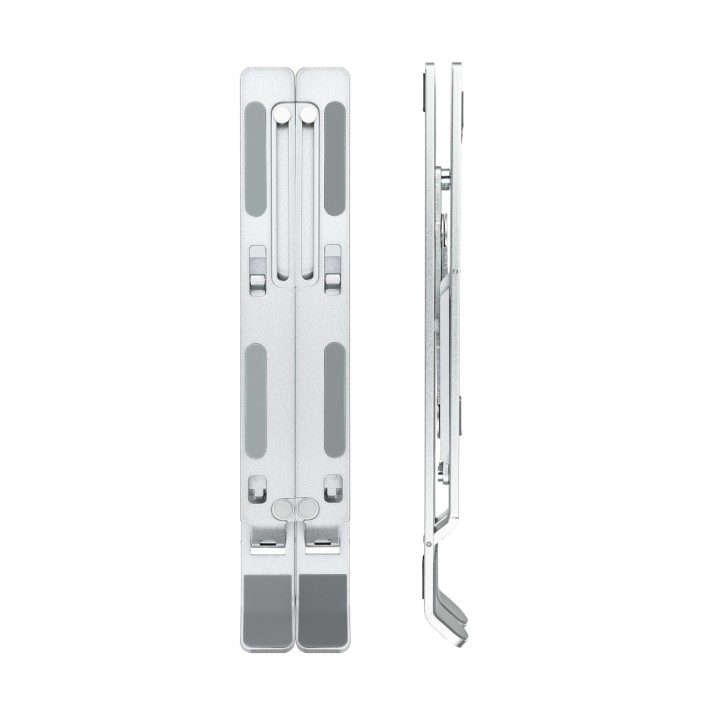 Soporte TooQ 15" Pórtatil/Tablet Plata (TQLRS0035-AL)